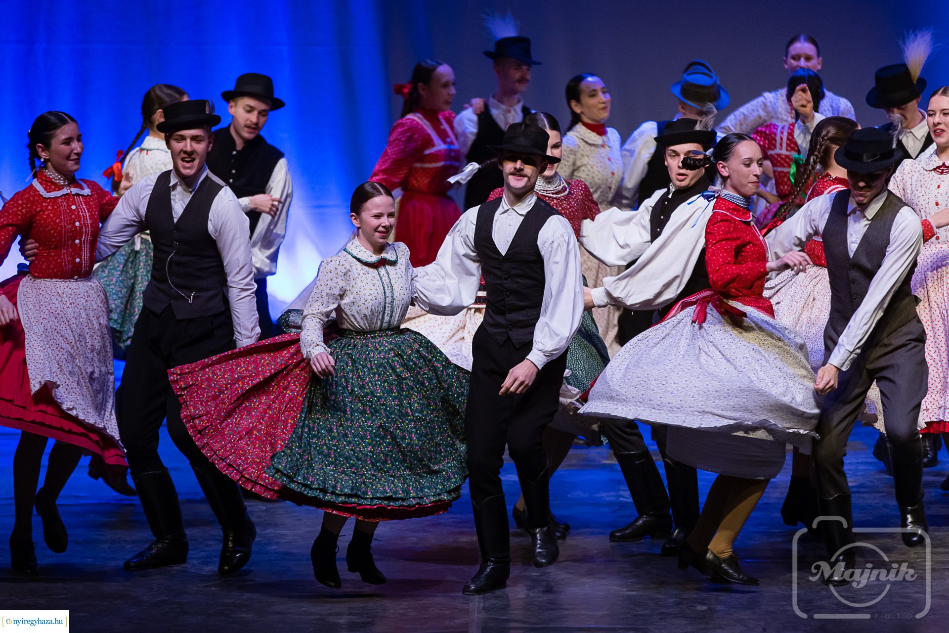 Nyírségi néptáncsok sikerei Budapesten