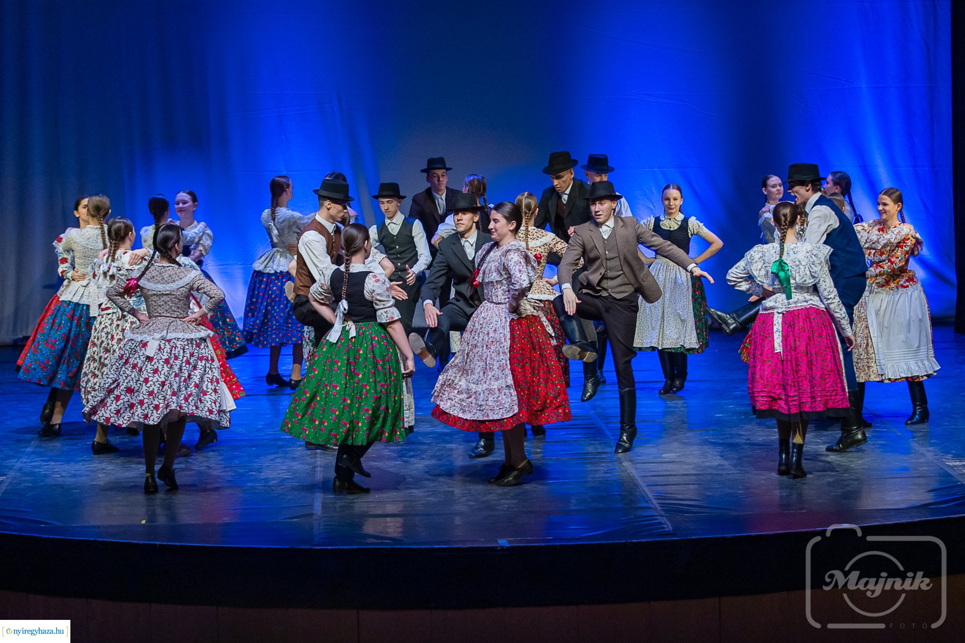 Nyírségi néptáncsok sikerei Budapesten