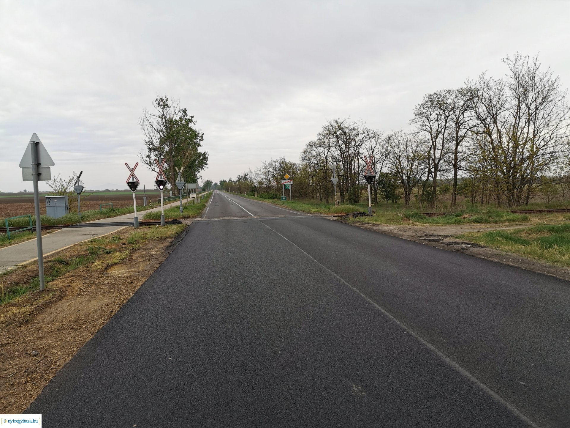 Nyírtelek aszfaltozás