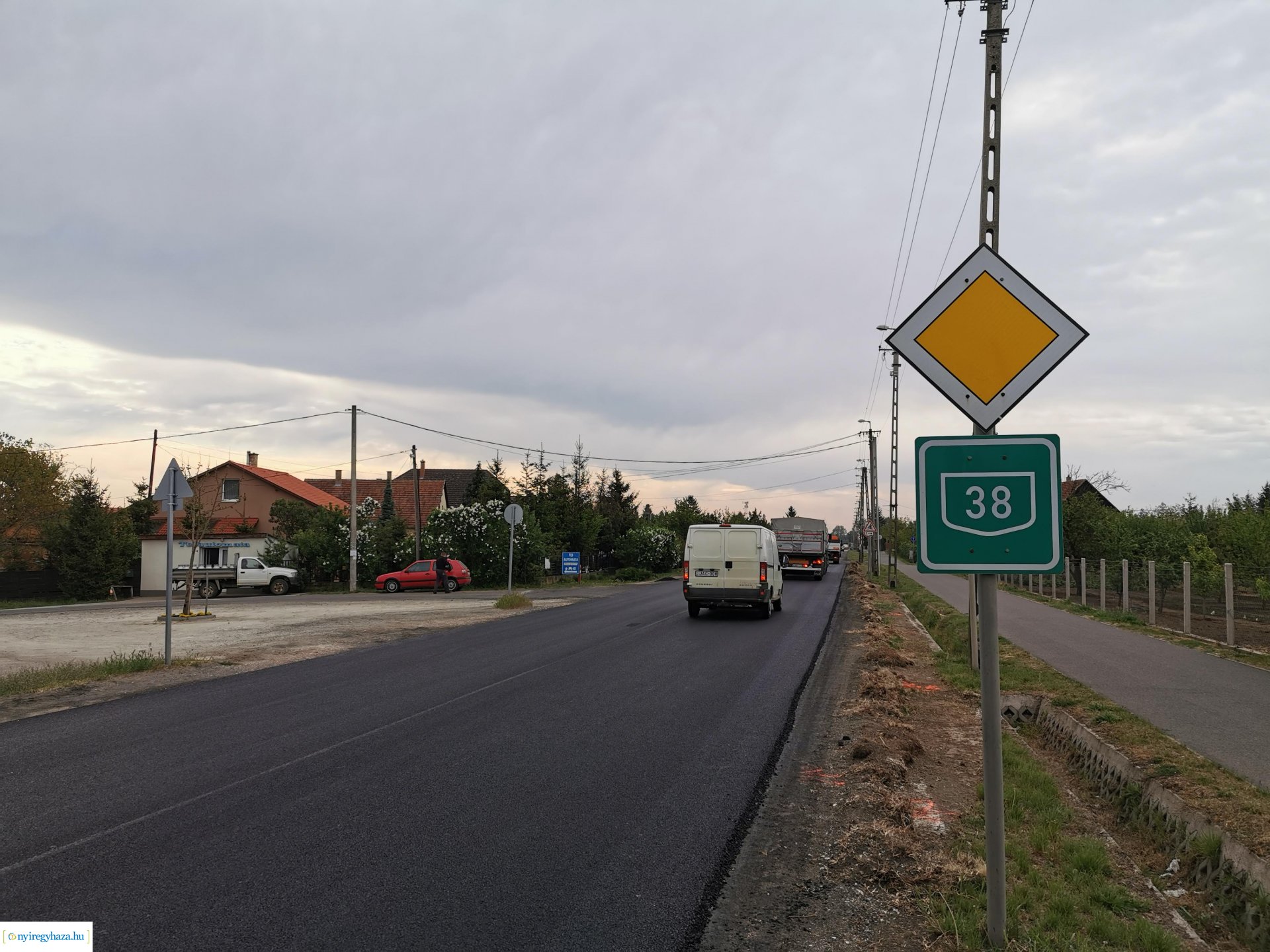 Nyírtelek aszfaltozás