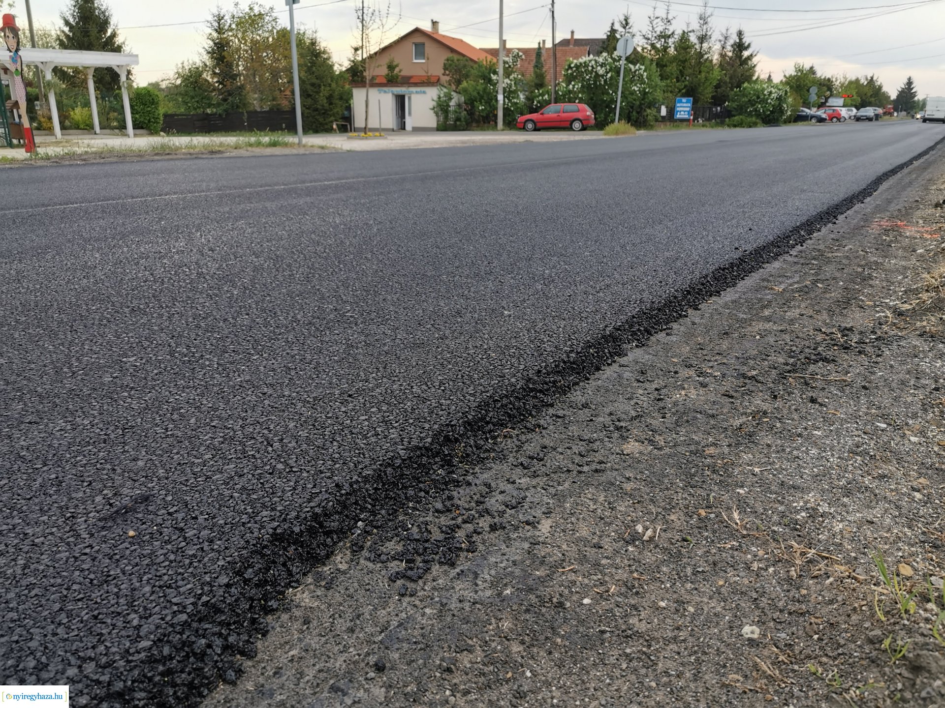 Nyírtelek aszfaltozás