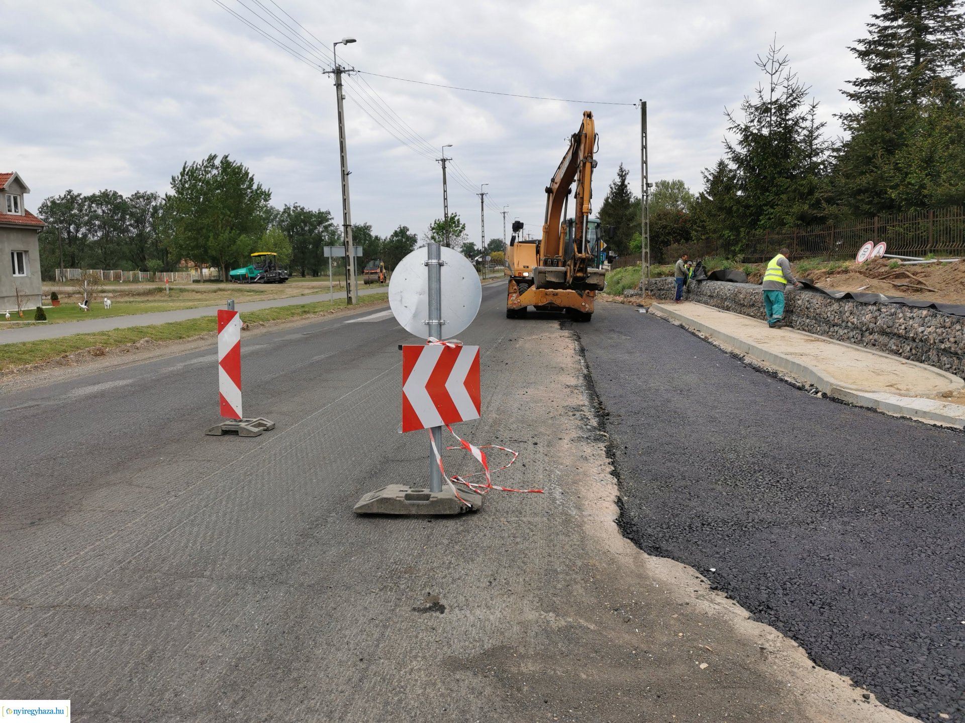Nyírtelek aszfaltozás