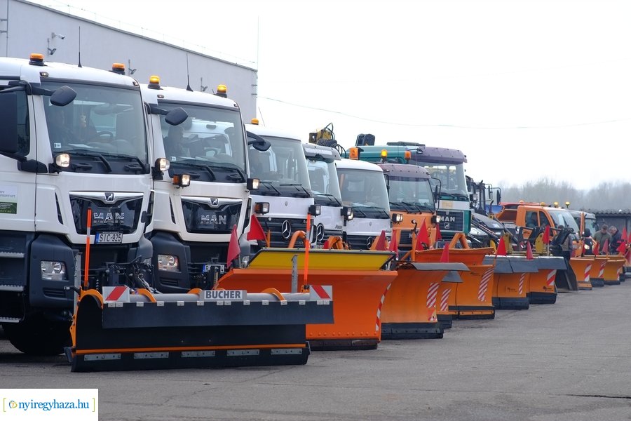 NYÍRVV téli gépszemle 2022