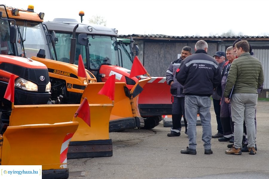 NYÍRVV téli gépszemle 2022