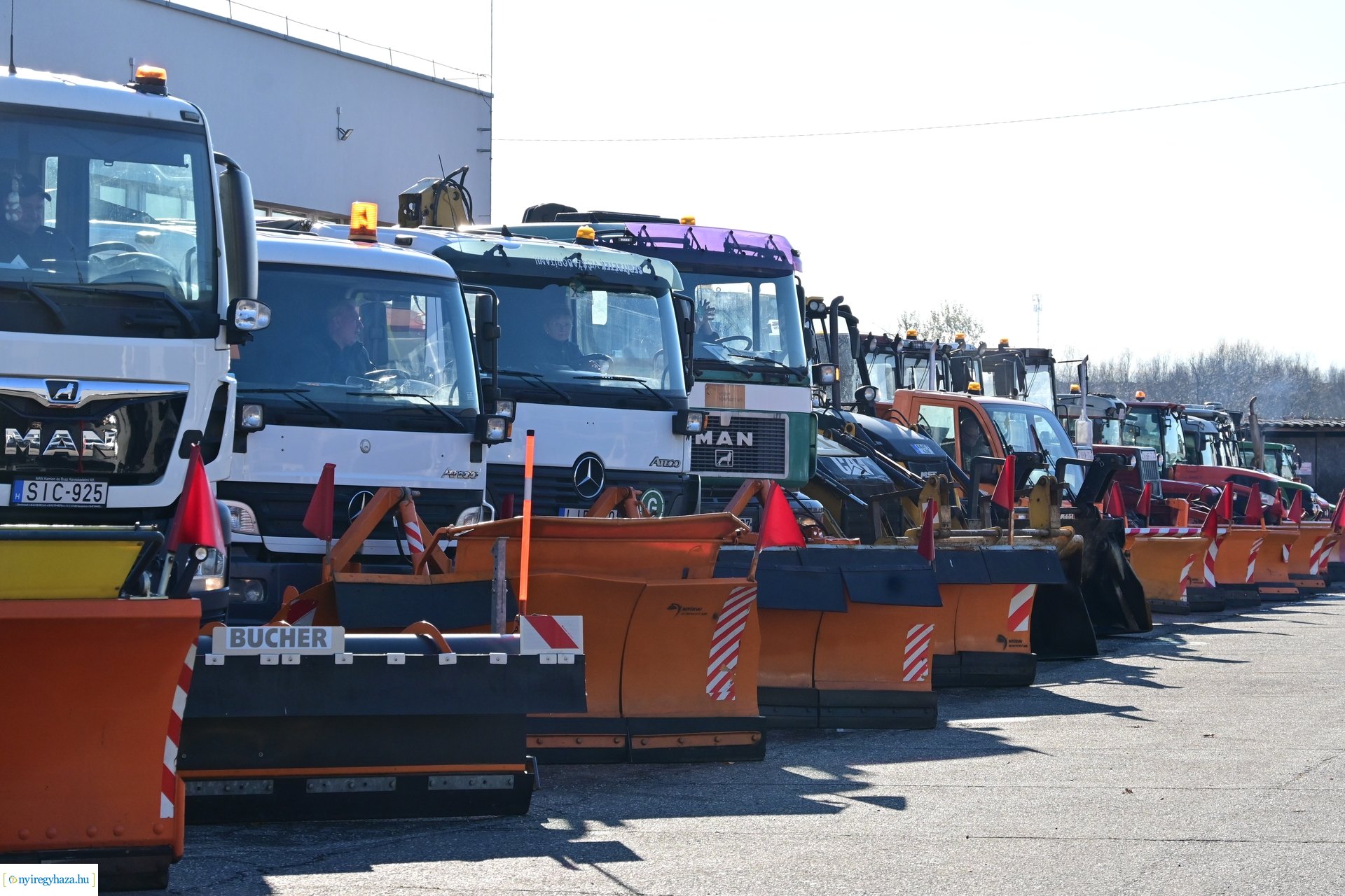 NYÍRVV téli gépszemle 2024