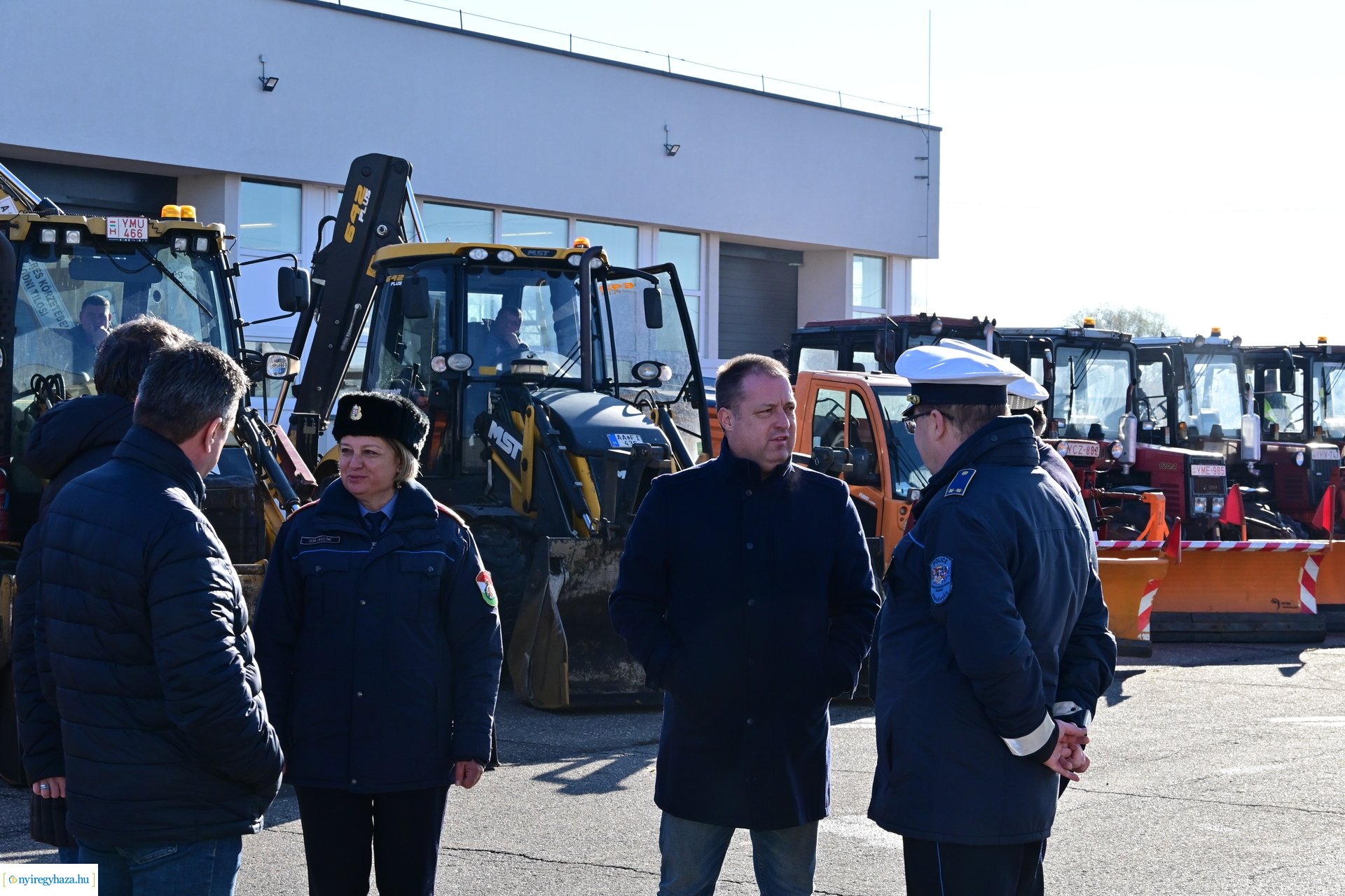 NYÍRVV téli gépszemle 2024