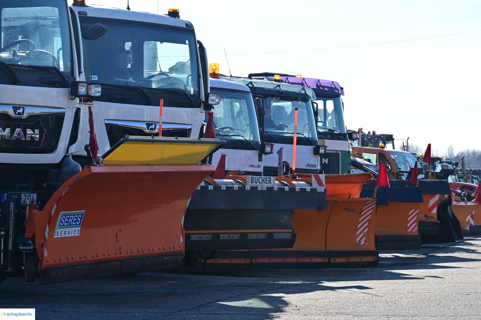 NYÍRVV téli gépszemle 2024