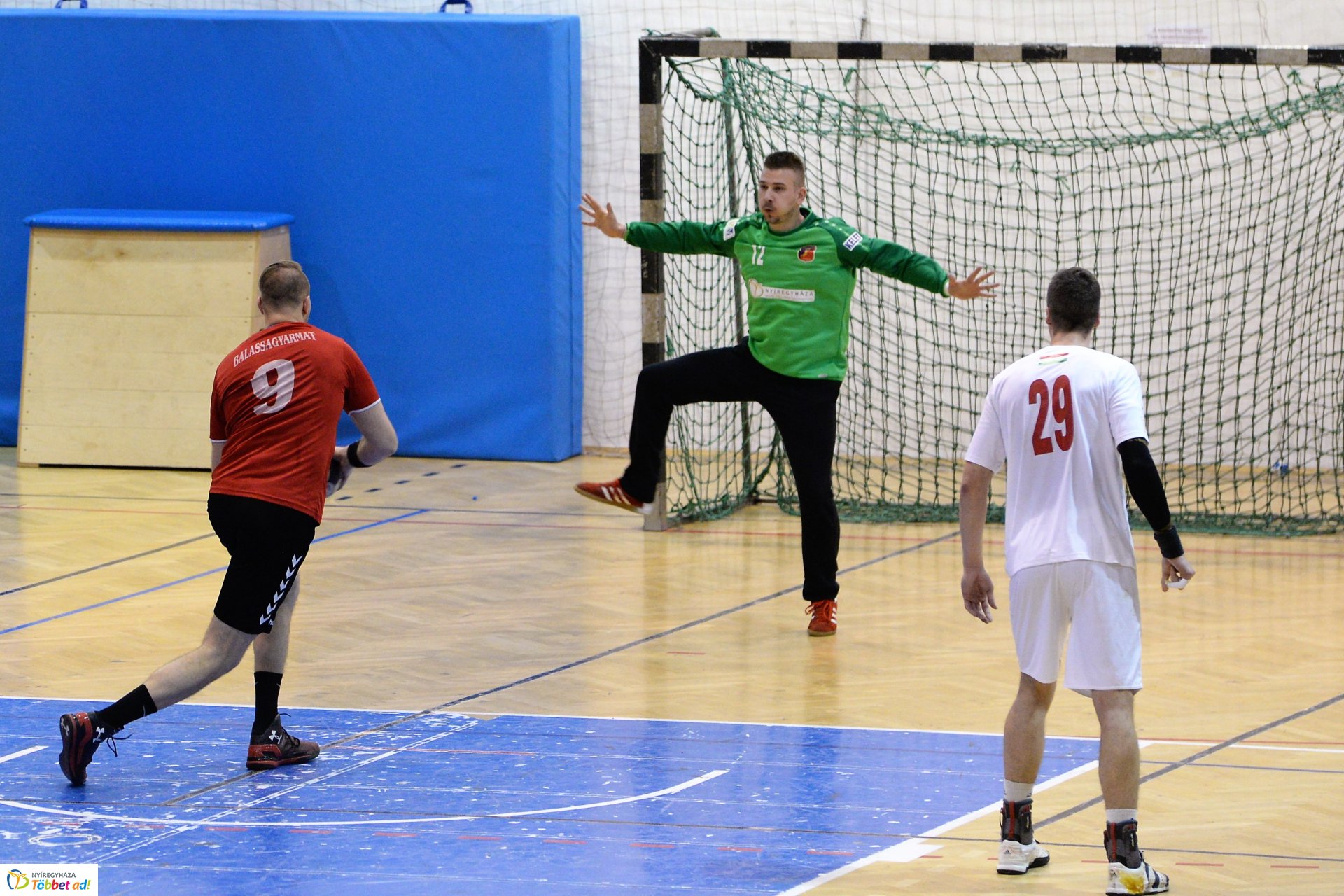 NYKC-Balassagyarmat férfi kézilabda mérkőzés