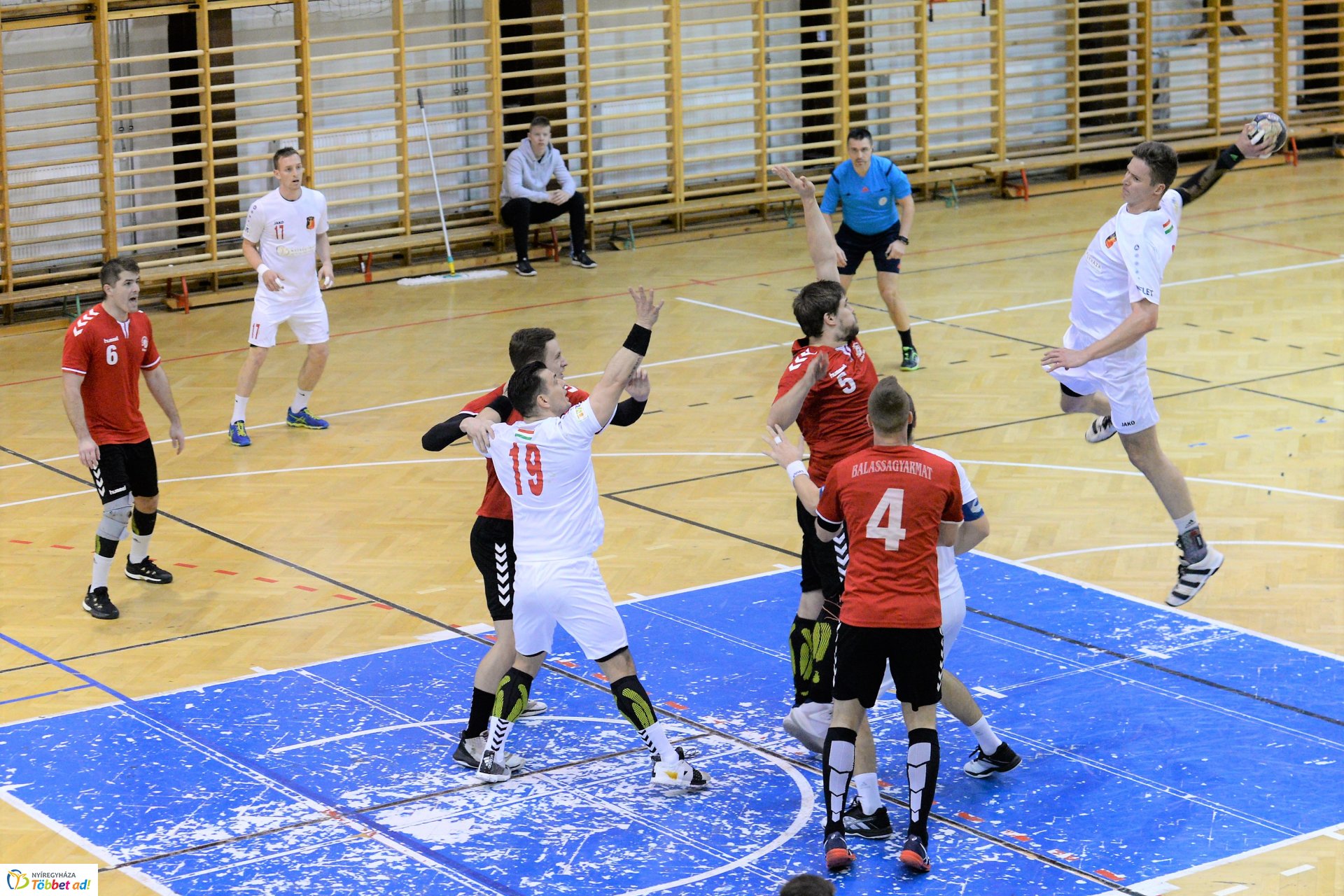 NYKC-Balassagyarmat férfi kézilabda mérkőzés