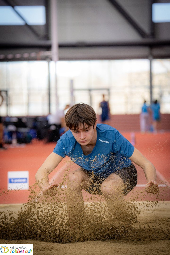 Nyugat-Szlovák Regionális Atlétikai Bajnokság a Nyíregyházi Atlétikai Centrumban