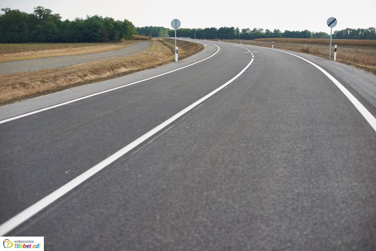 Nyugati elkerülő szakasz átadó - Nyírszőlős