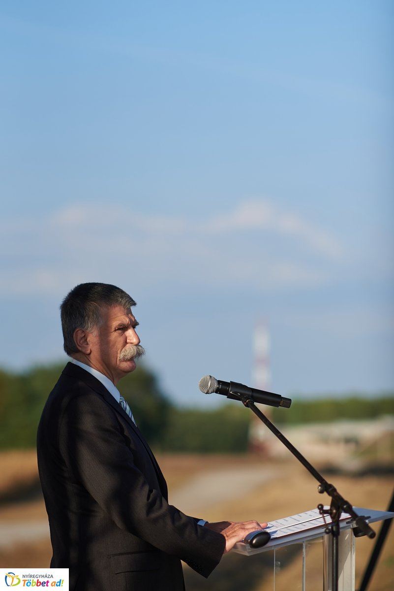 Nyugati elkerülő szakasz átadó - Nyírszőlős