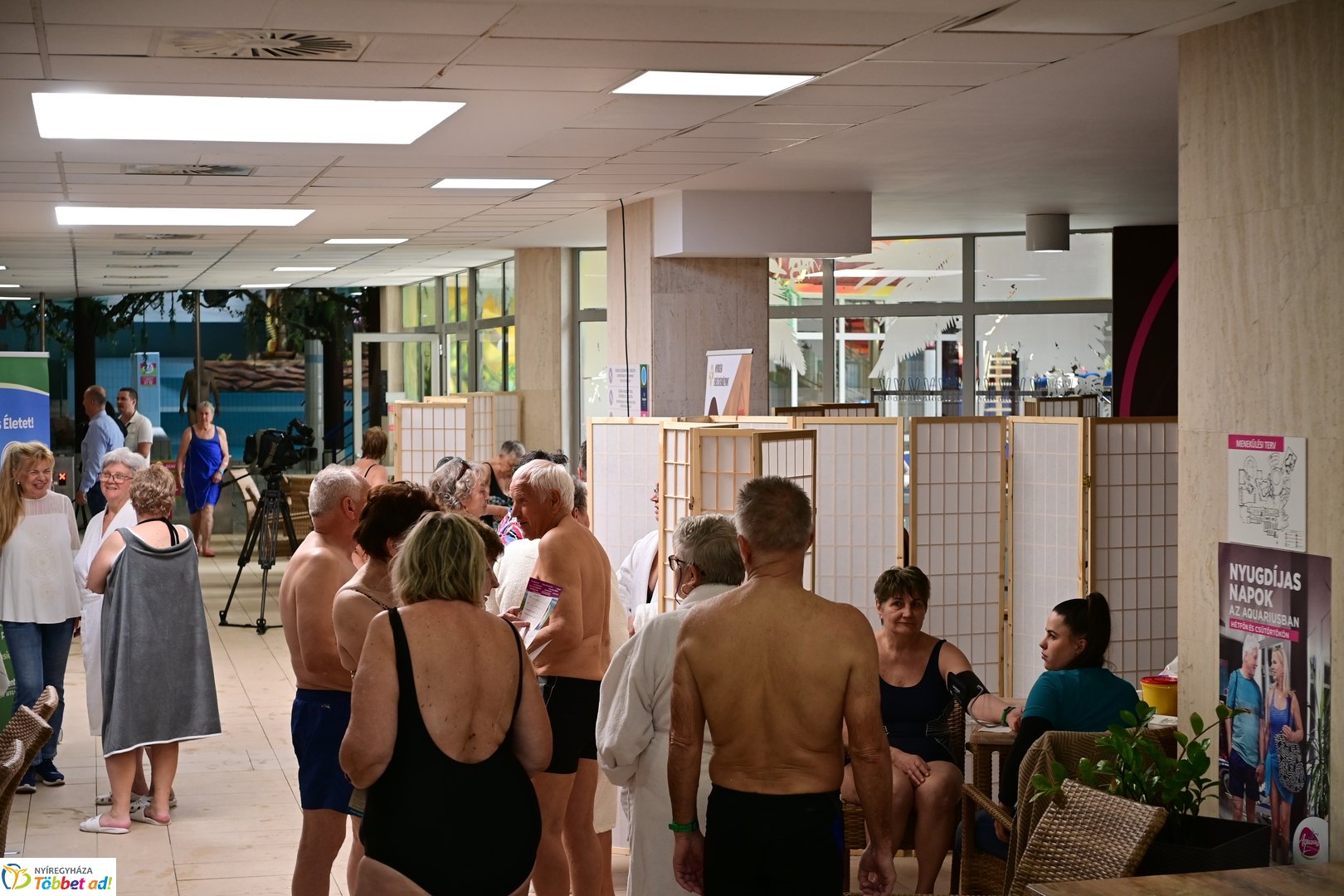 Nyugdíjas egészségnap az Aquarius-ban - 2026 március