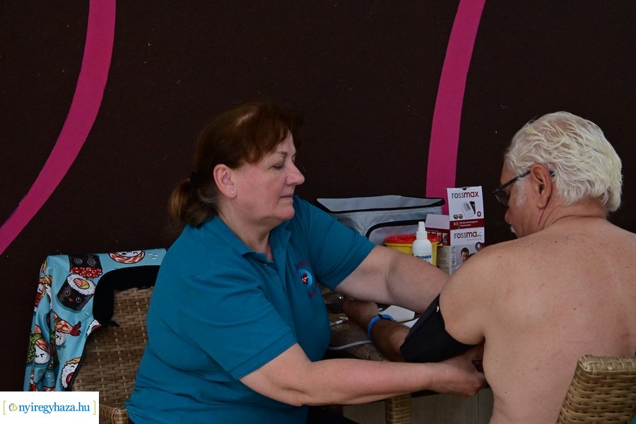 Nyugdíjas egészségnap az Aquarius-ban