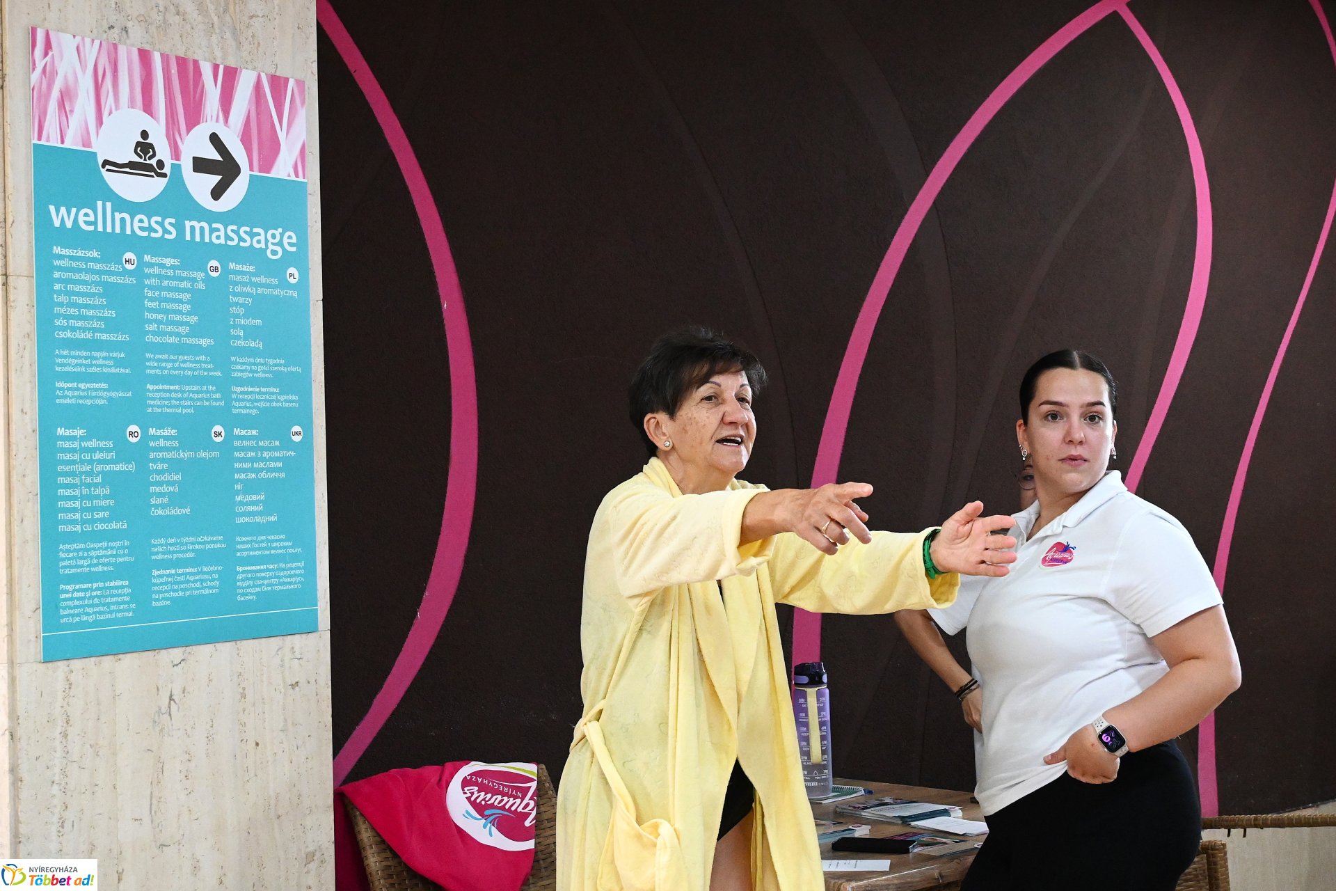 Nyugdíjas egészségnap az Aquariusban