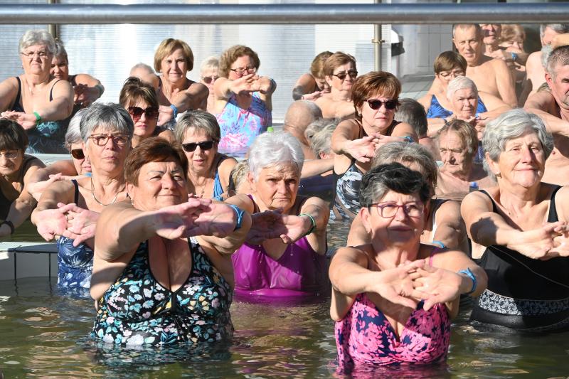 Nyugdíjas egészségnap az Aquariusban
