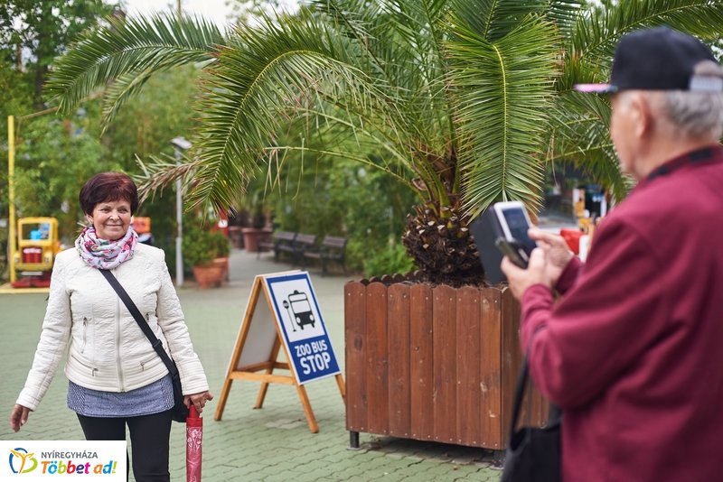 Nyugdíjas séta az Állatparkban