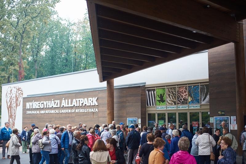 Nyugdíjas séta az Állatparkban