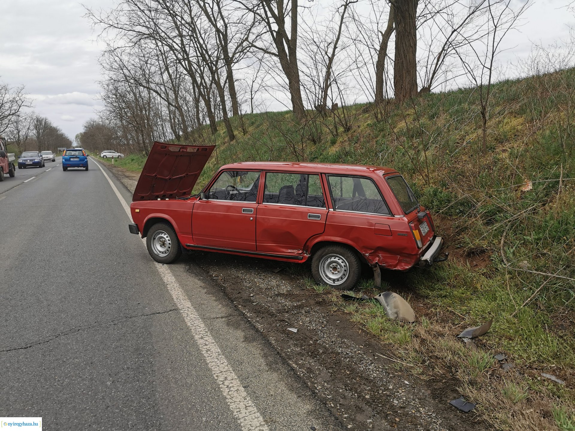 Nyúl okozott balesetet