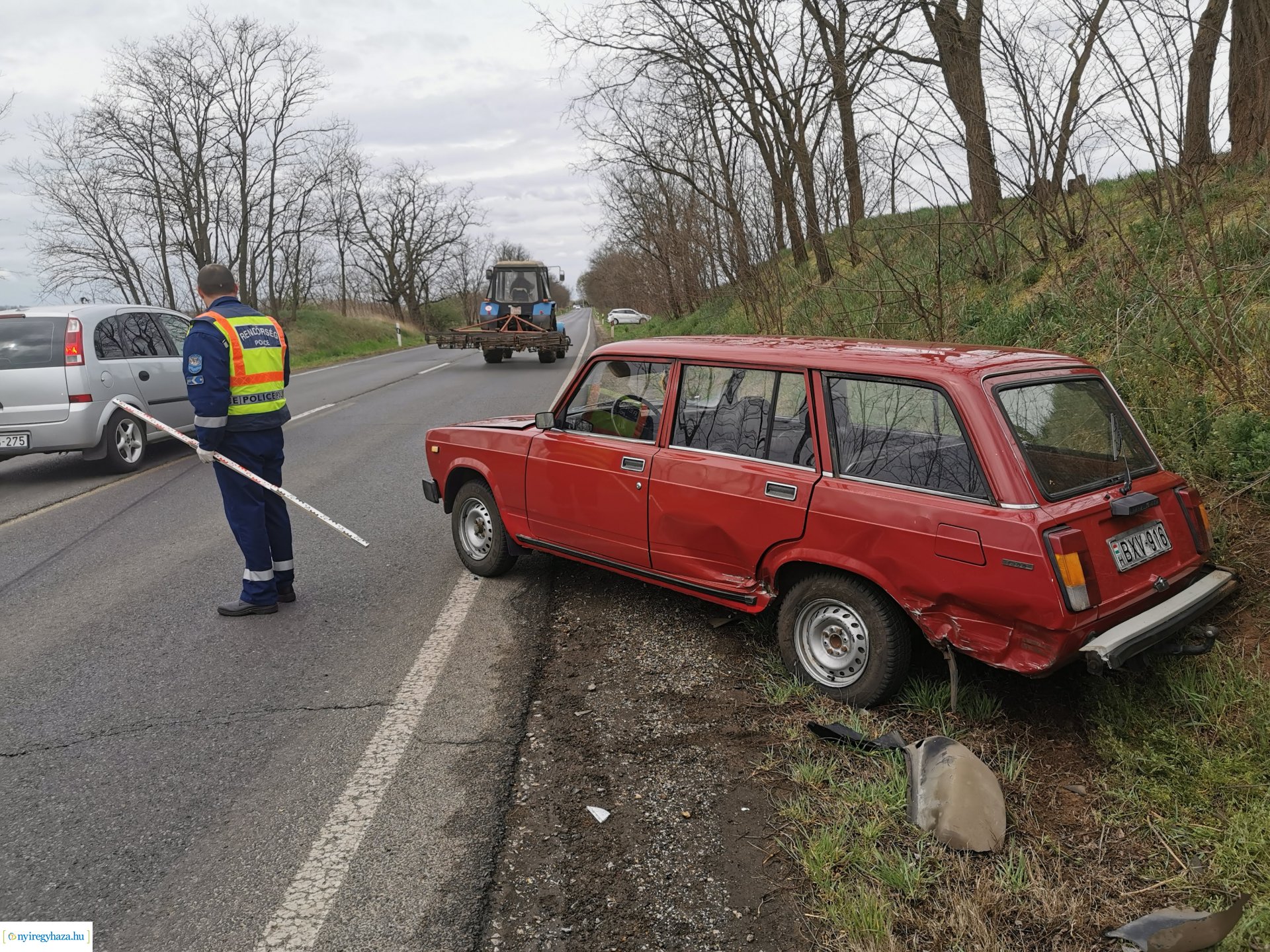 Nyúl okozott balesetet