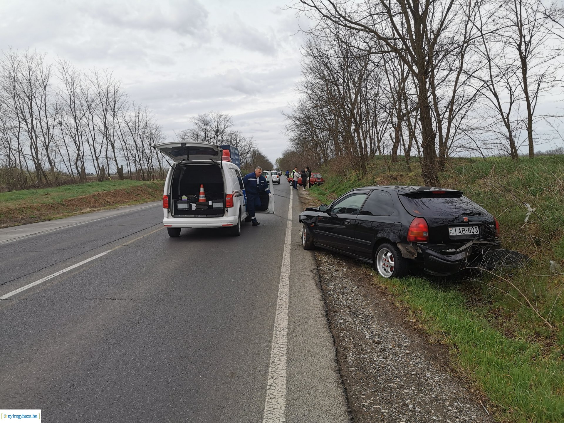 Nyúl okozott balesetet