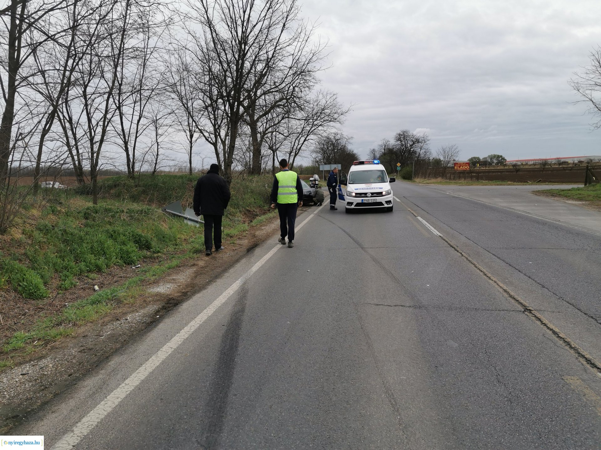 Nyúl okozott balesetet