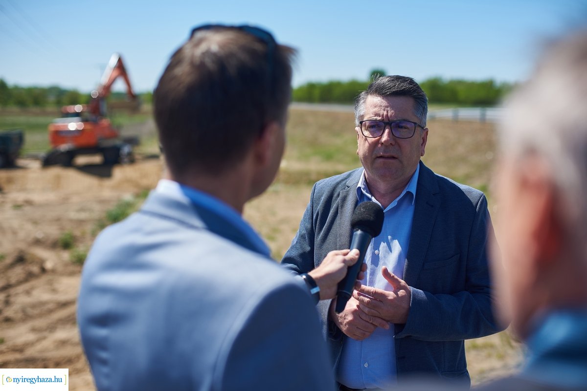 Nyulastó - csapadékelvezető építés 20200522