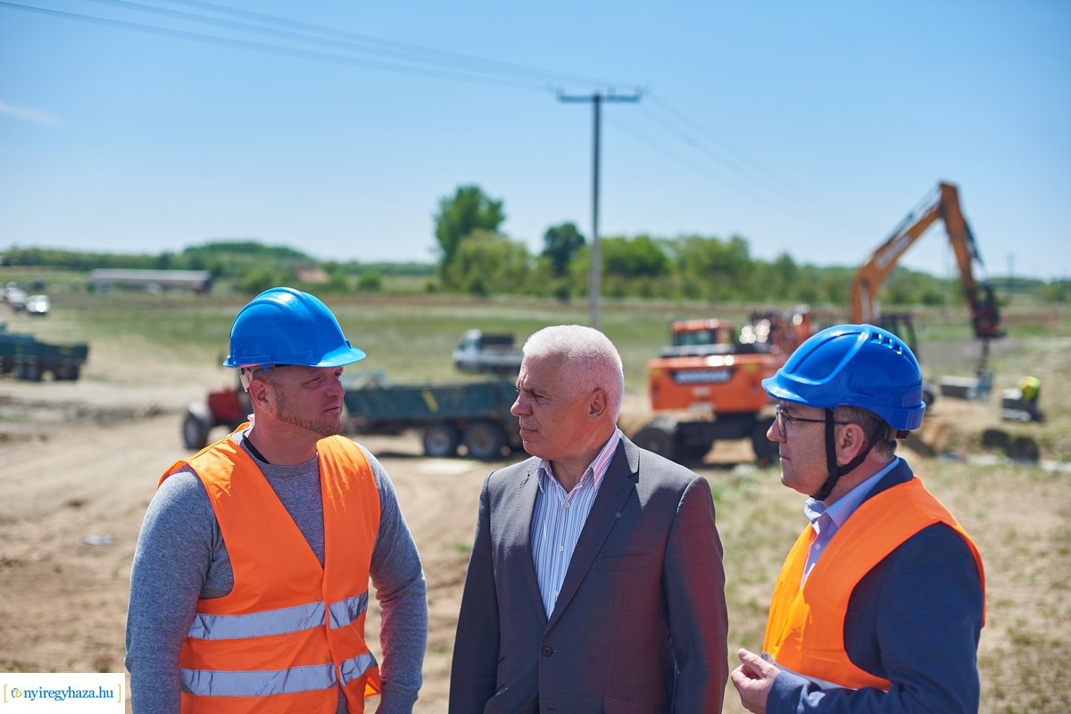 Nyulastó - csapadékelvezető építés 20200522