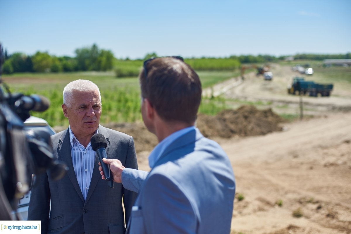 Nyulastó - csapadékelvezető építés 20200522