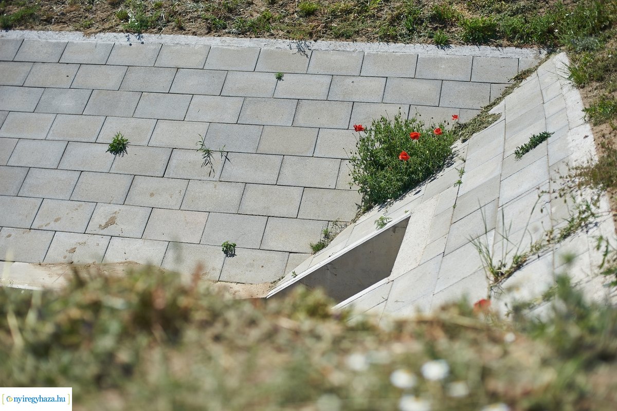 Nyulastó - csapadékelvezető építés 20200522