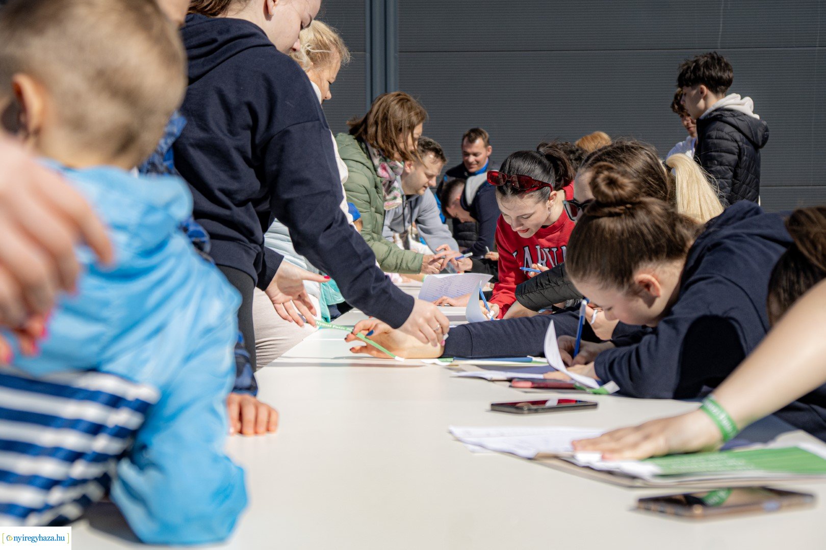 Nyuszi Futás 2024 a Nyíregyházi Atlétikai Centrumban