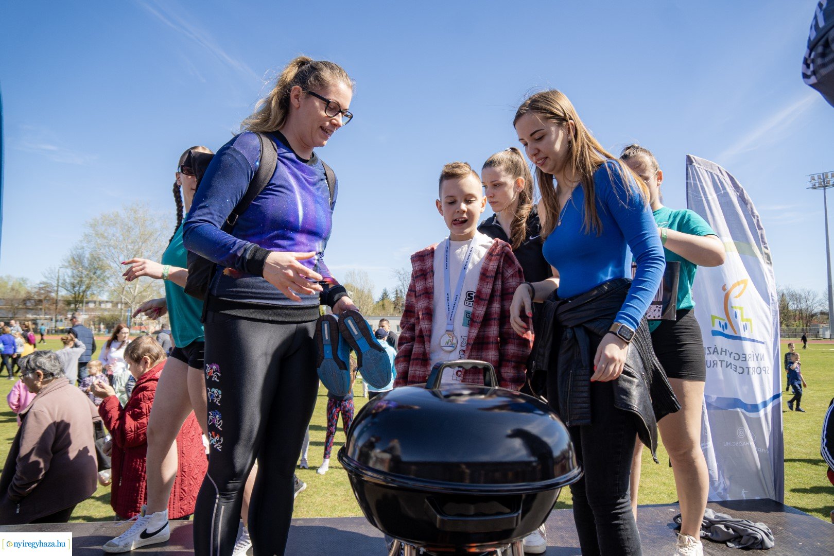 Nyuszi Futás 2024 a Nyíregyházi Atlétikai Centrumban