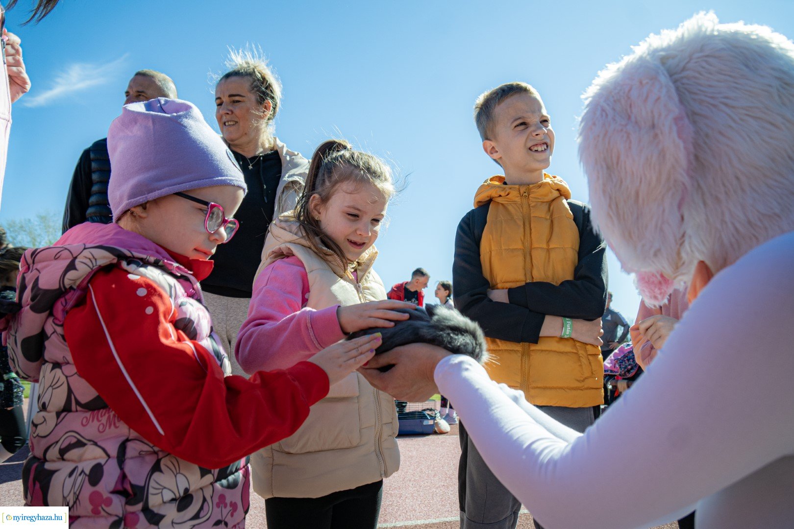 Nyuszi Futás 2024 a Nyíregyházi Atlétikai Centrumban