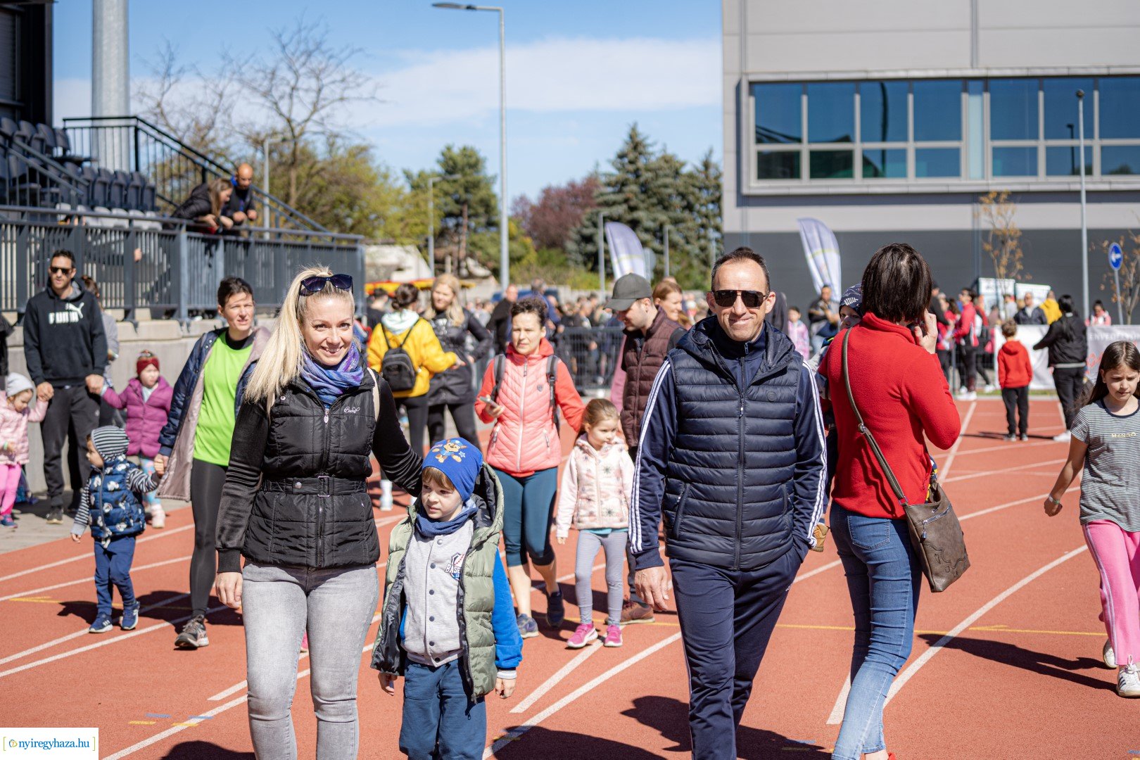 Nyuszi Futás 2024 a Nyíregyházi Atlétikai Centrumban
