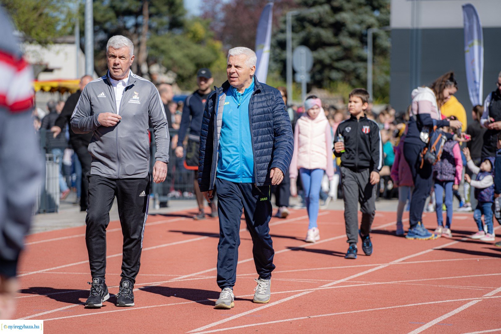 Nyuszi Futás 2024 a Nyíregyházi Atlétikai Centrumban