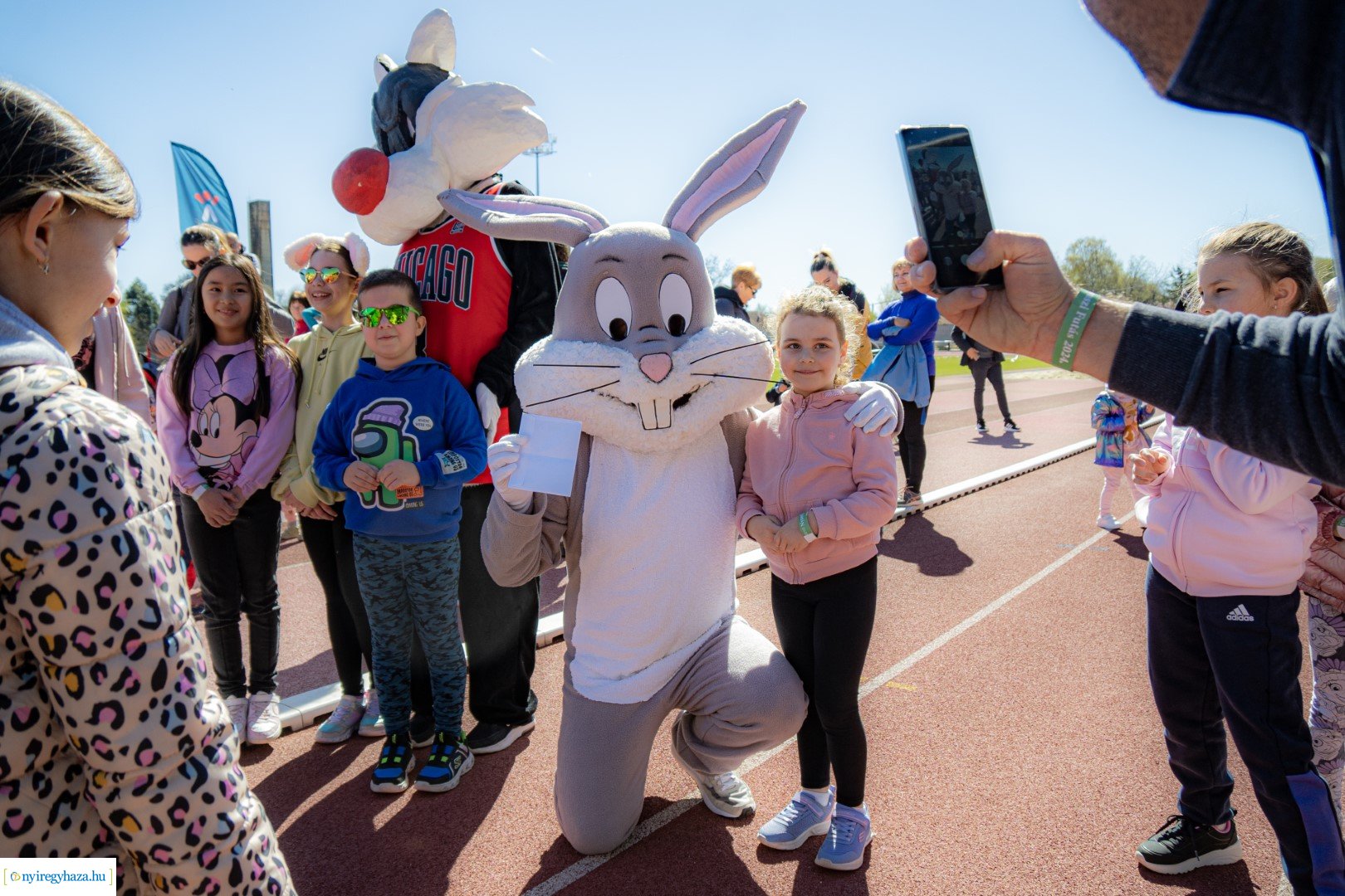 Nyuszi Futás 2024 a Nyíregyházi Atlétikai Centrumban
