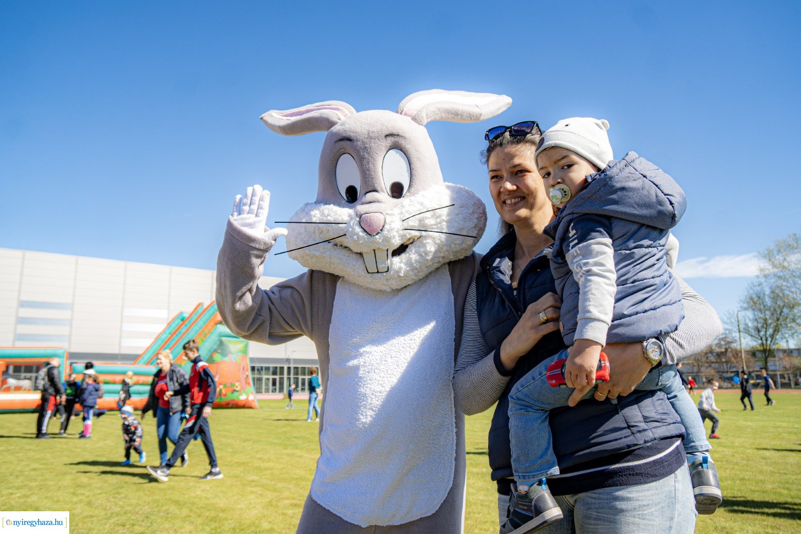 Nyuszi Futás 2024 a Nyíregyházi Atlétikai Centrumban