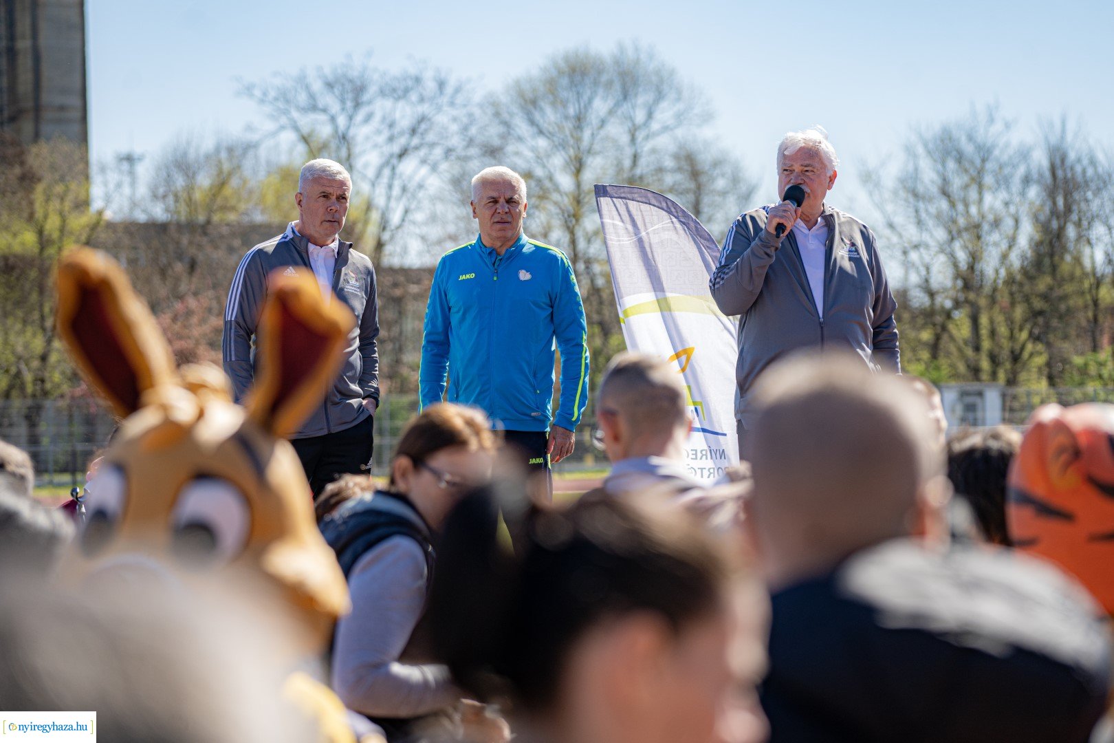 Nyuszi Futás 2024 a Nyíregyházi Atlétikai Centrumban