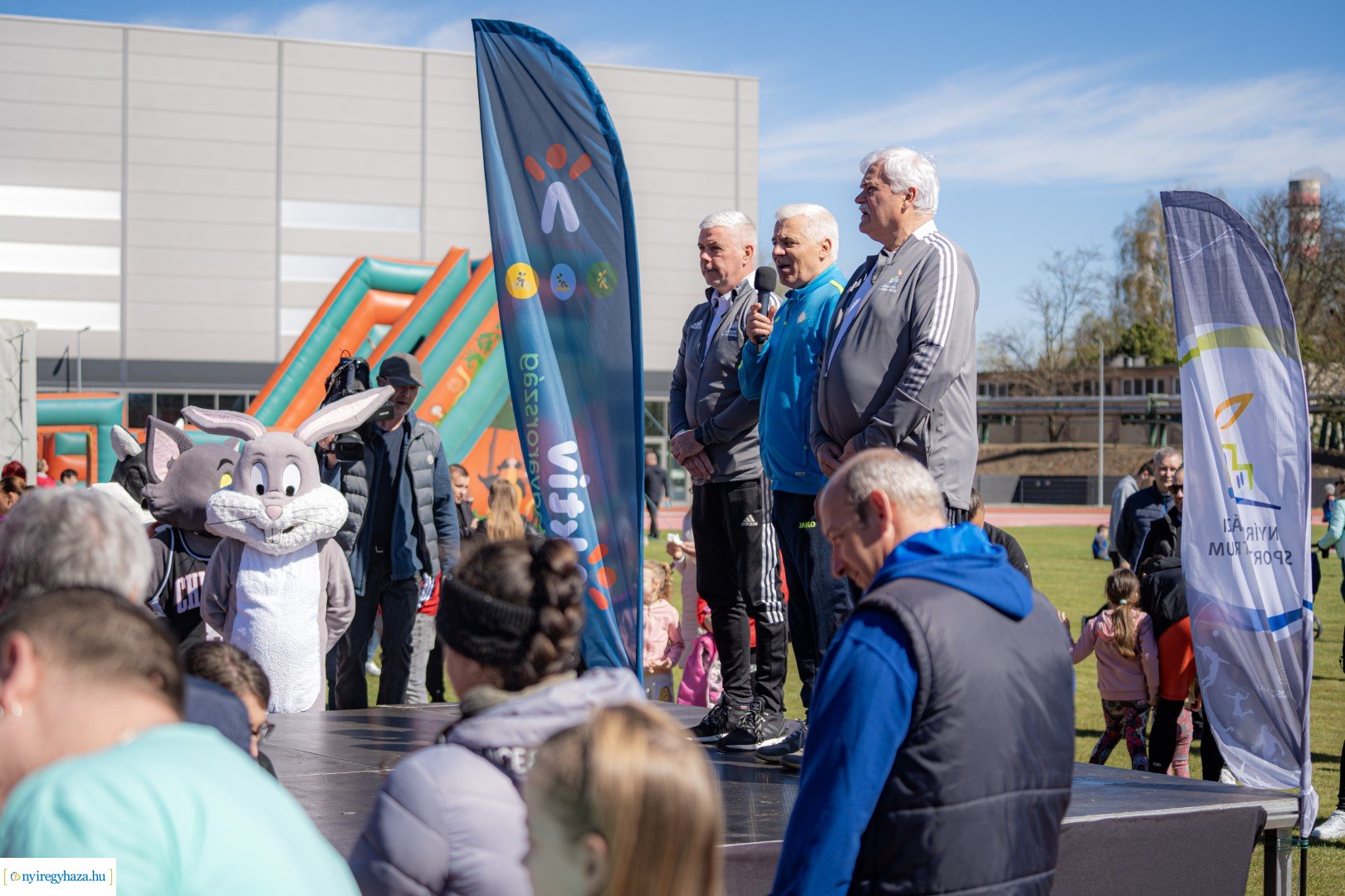 Nyuszi Futás 2024 a Nyíregyházi Atlétikai Centrumban