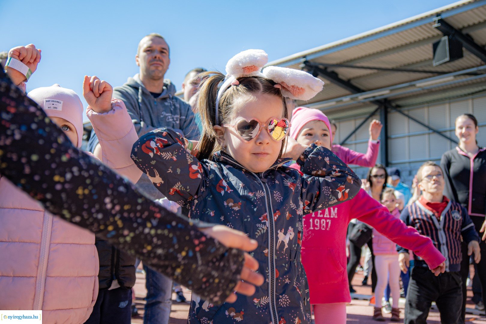 Nyuszi Futás 2024 a Nyíregyházi Atlétikai Centrumban