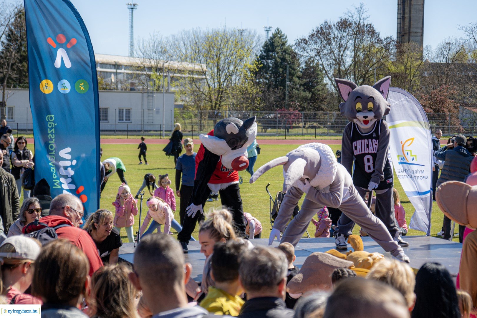 Nyuszi Futás 2024 a Nyíregyházi Atlétikai Centrumban