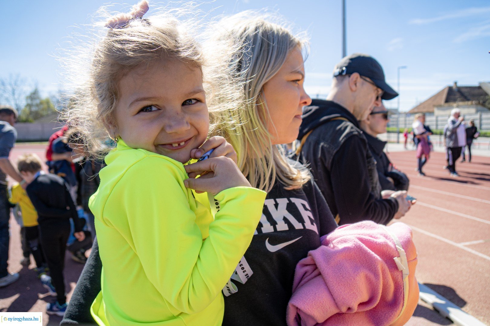 Nyuszi Futás 2024 a Nyíregyházi Atlétikai Centrumban