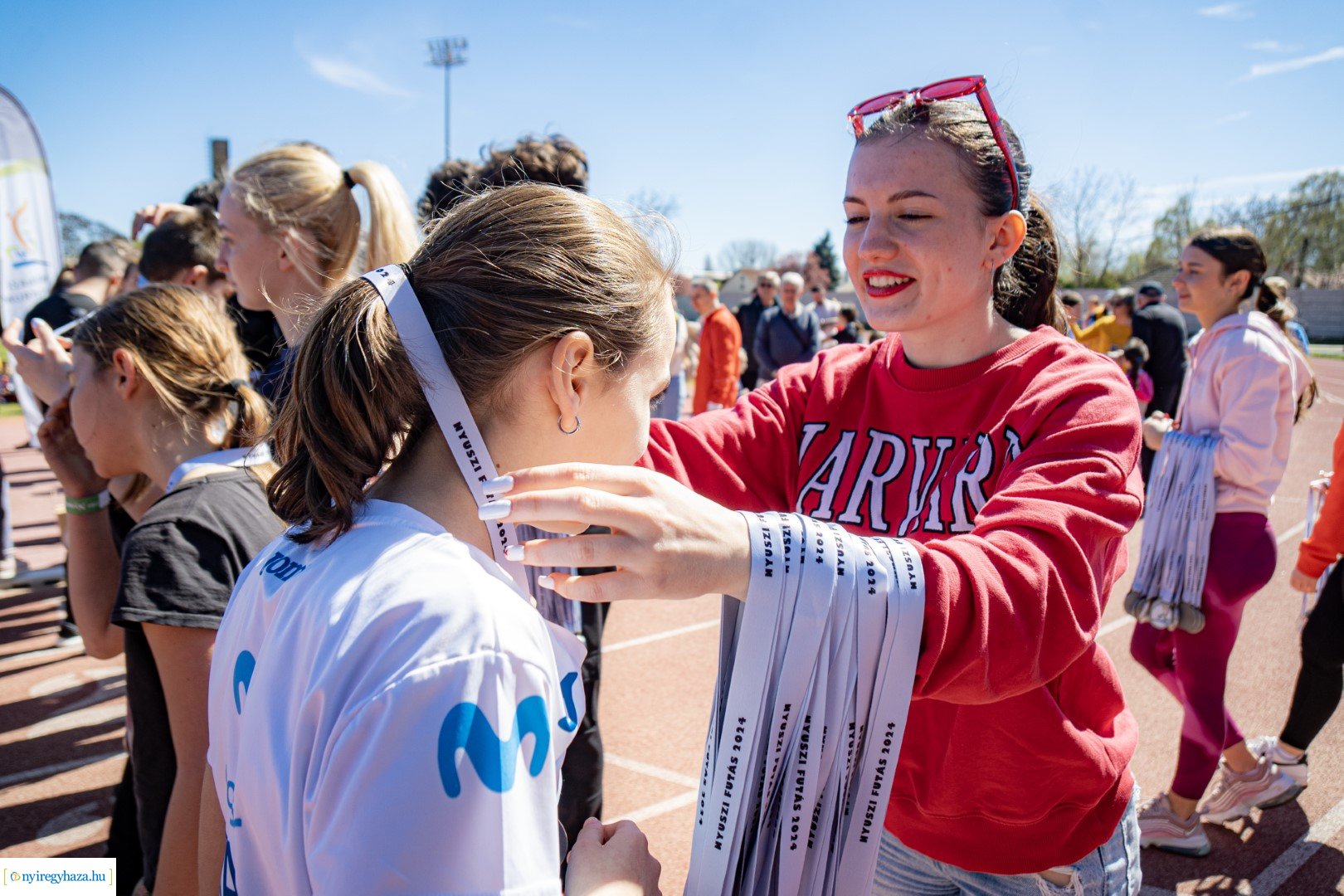 Nyuszi Futás 2024 a Nyíregyházi Atlétikai Centrumban