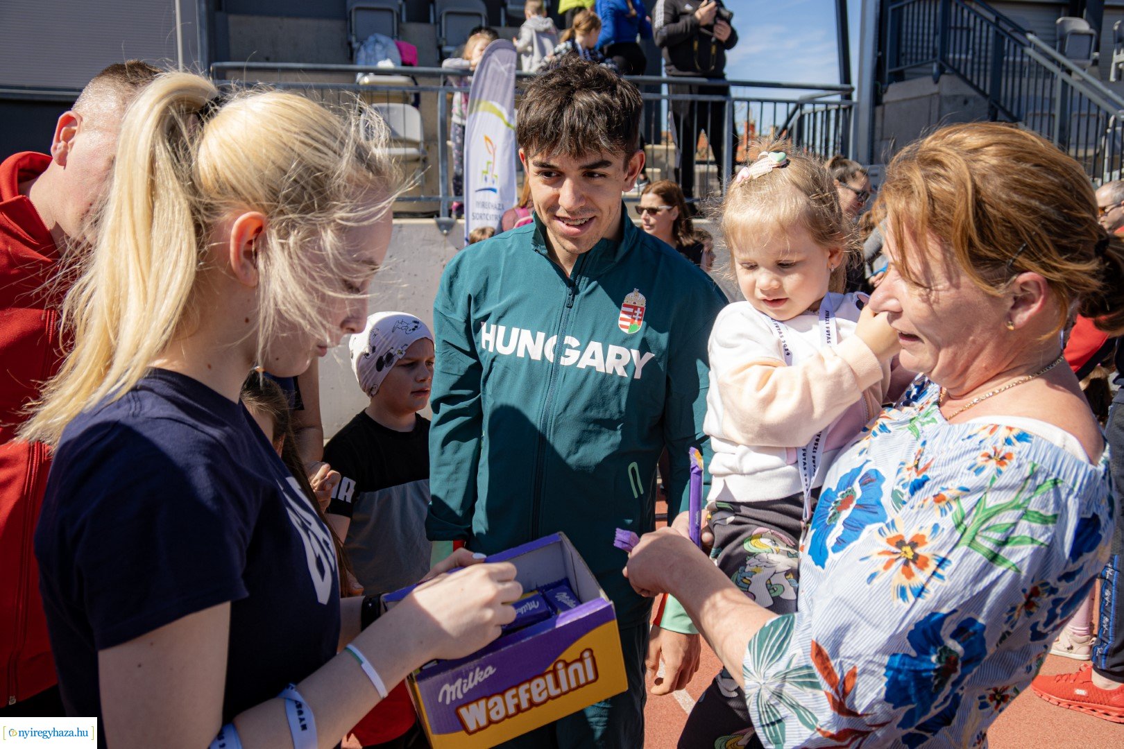 Nyuszi Futás 2024 a Nyíregyházi Atlétikai Centrumban