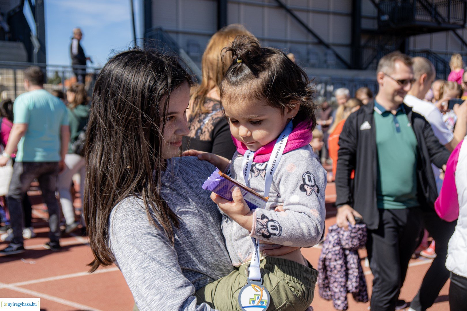 Nyuszi Futás 2024 a Nyíregyházi Atlétikai Centrumban