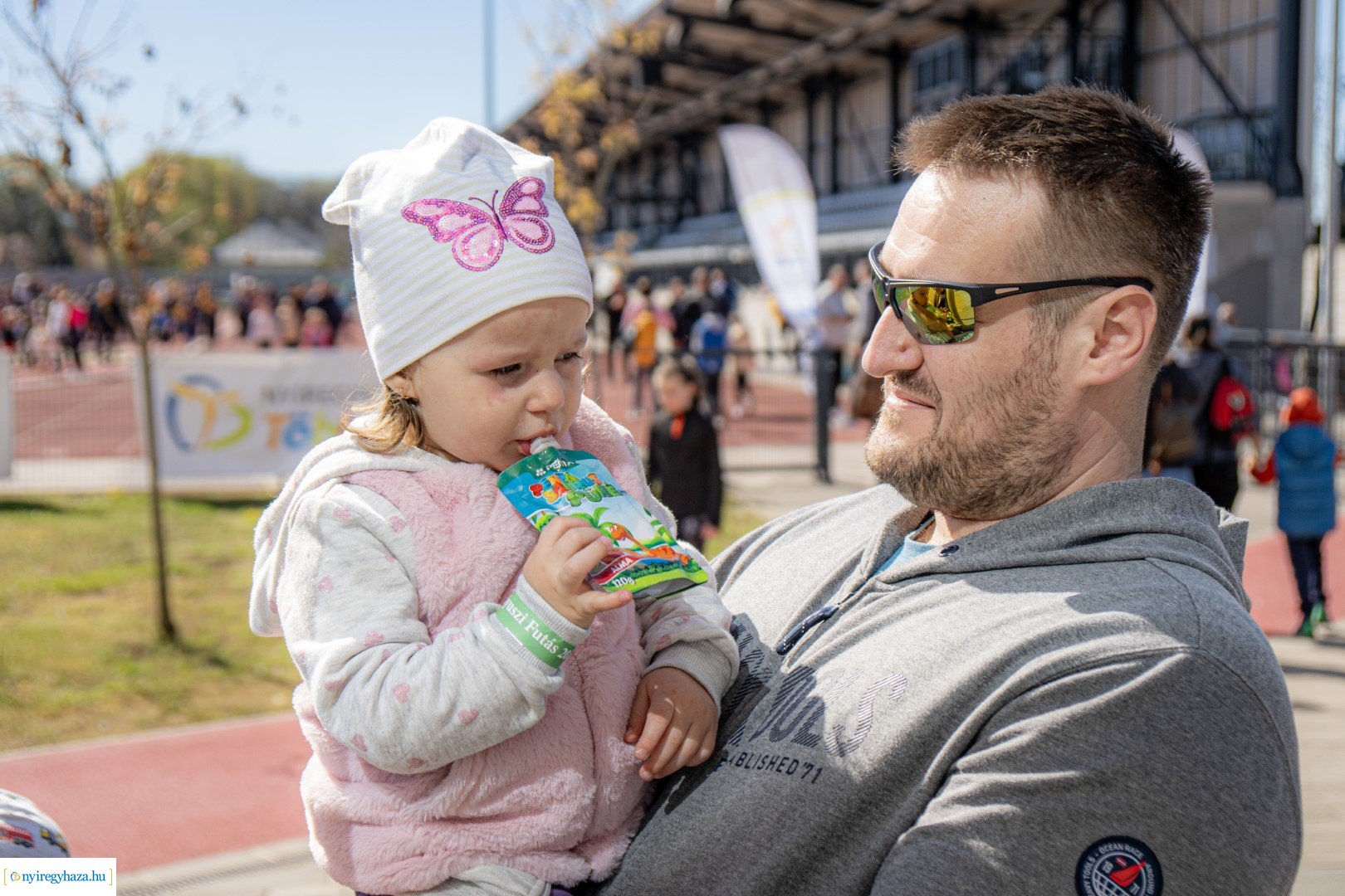 Nyuszi Futás 2024 a Nyíregyházi Atlétikai Centrumban