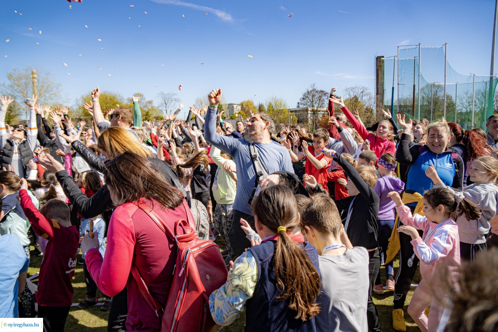 Nyuszi Futás 2024 a Nyíregyházi Atlétikai Centrumban