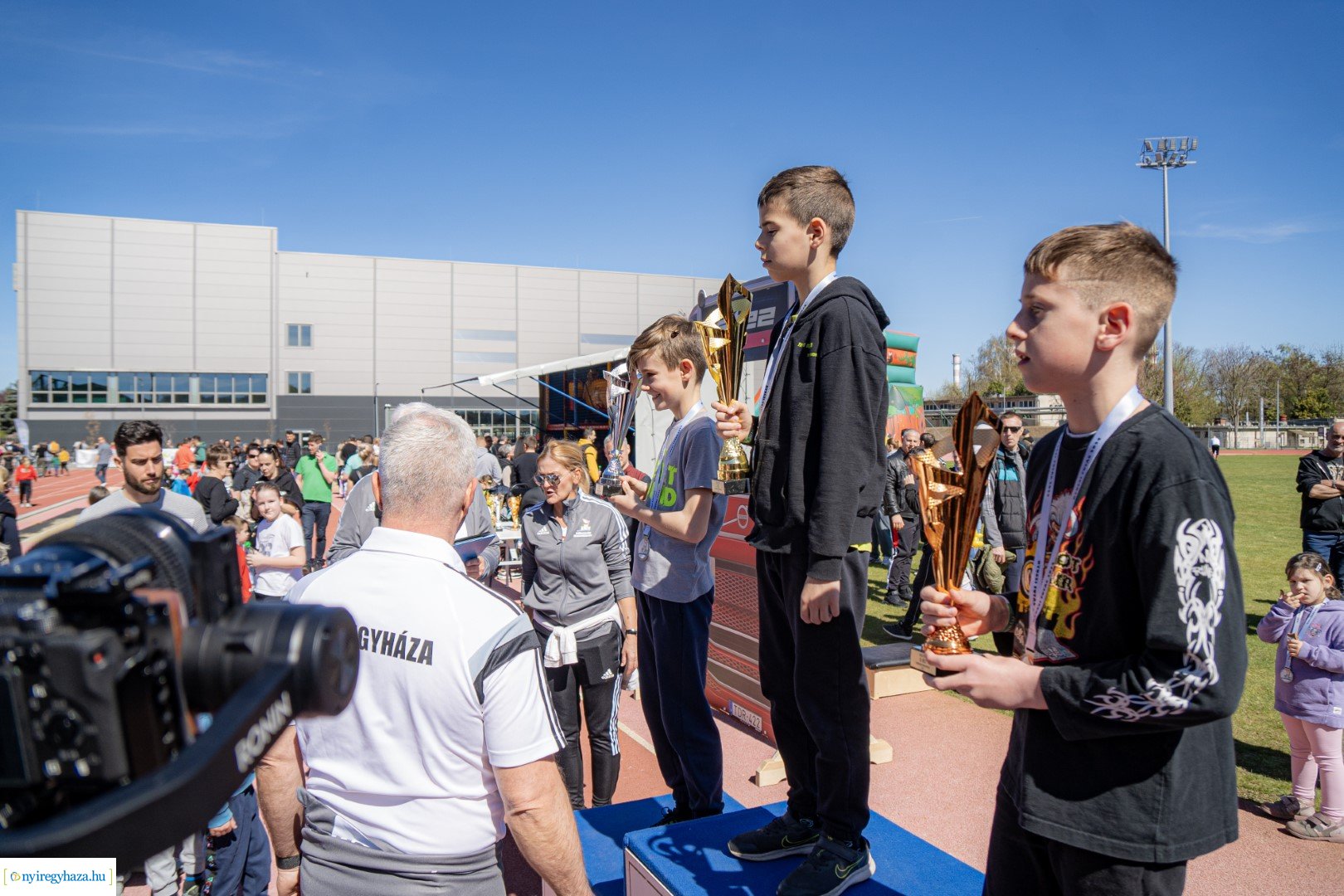 Nyuszi Futás 2024 a Nyíregyházi Atlétikai Centrumban