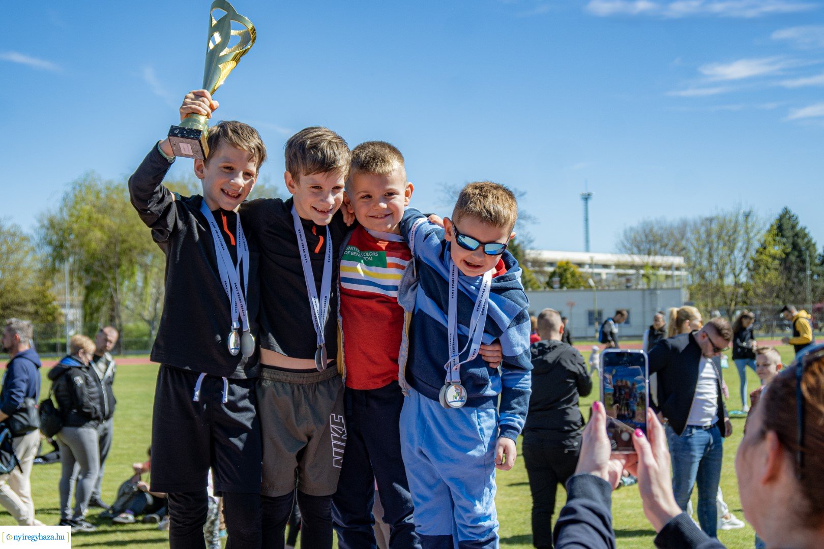 Nyuszi Futás 2024 a Nyíregyházi Atlétikai Centrumban