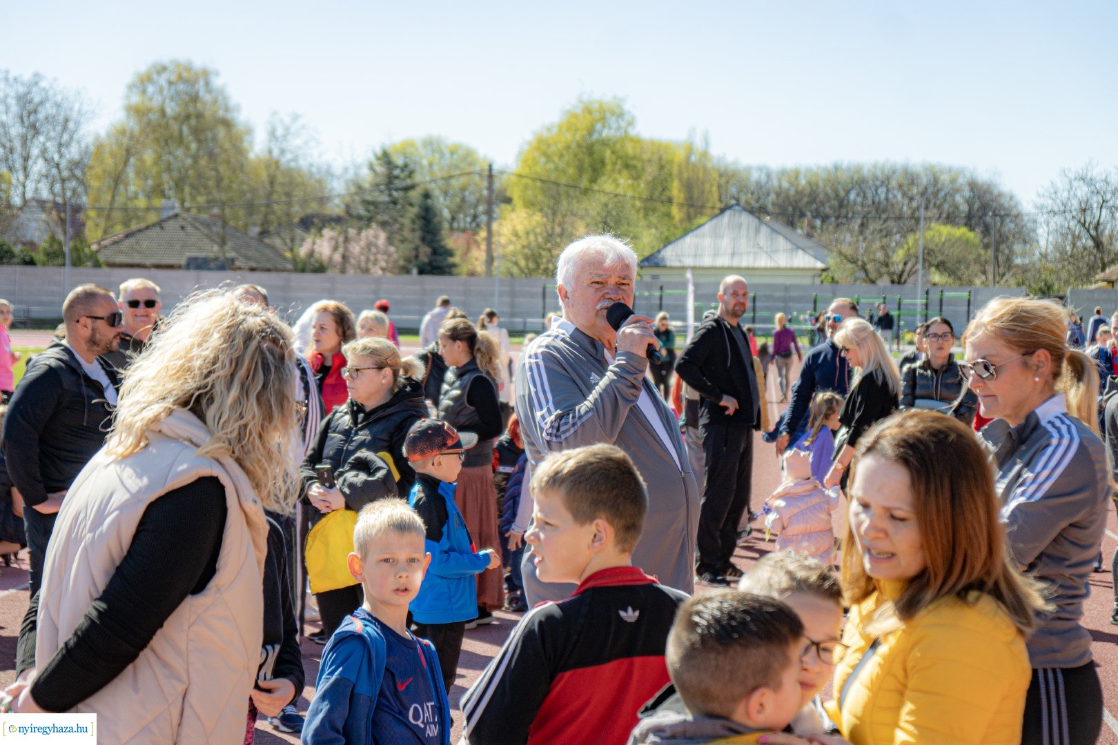 Nyuszi Futás 2024 a Nyíregyházi Atlétikai Centrumban